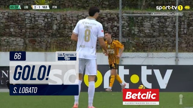 GOLO! Portimonense, S. Lobato aos 66', Lourosa FC 2-1 Portimonense