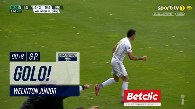 GOLO! Portimonense, Welinton Júnior aos 90'+8', Lourosa FC 2-2 Portimonense