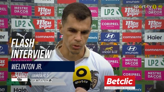 Flash Interview Welinton Jr. (Portimonense)
