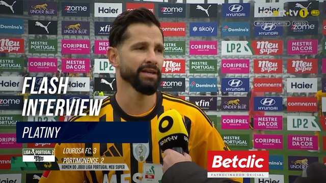 Flash Interview Platiny (FC Lourosa)