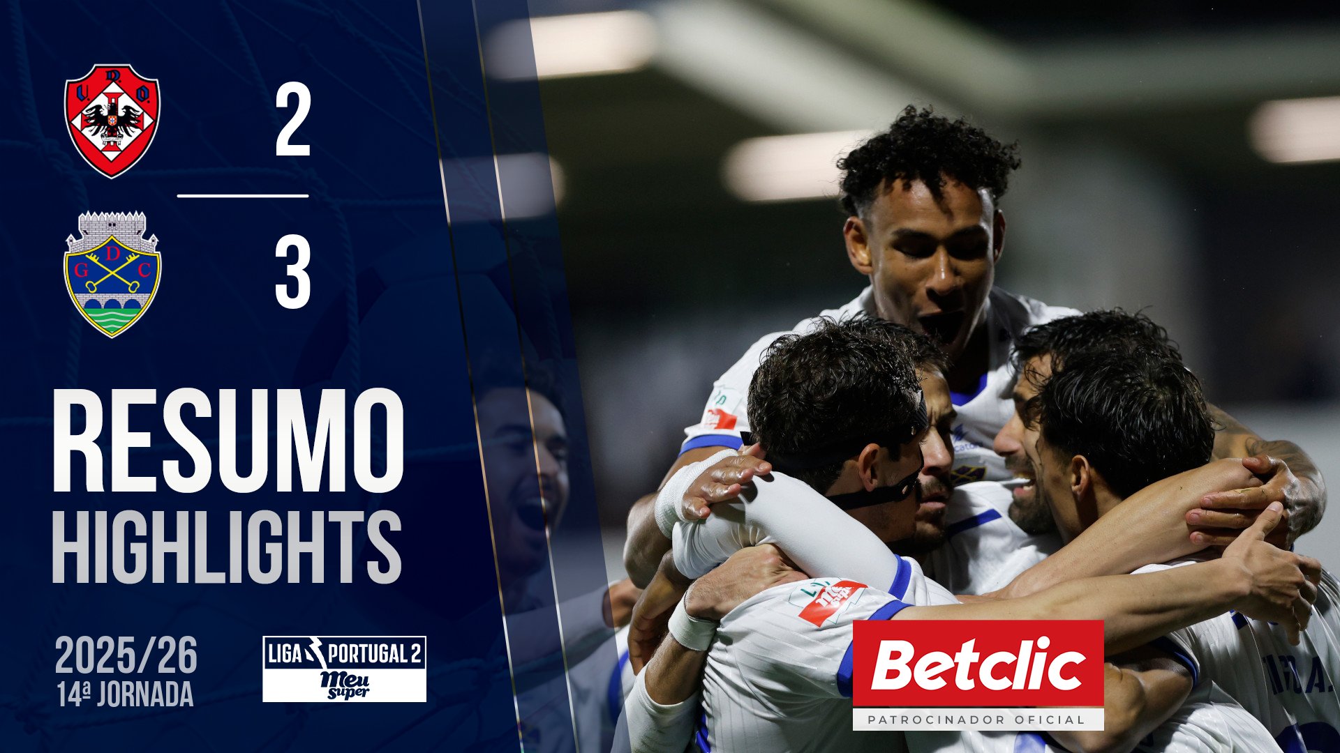 Liga Meu Super (14ª Jornada): Resumo Oliveirense 2-3 Chaves