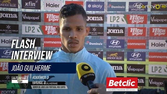 Flash Interview João Guilherme (Académico)