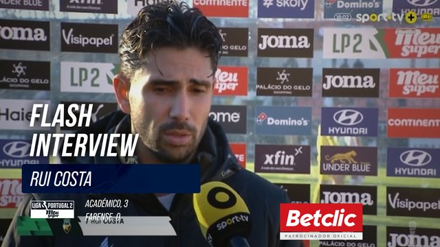 Flash Interview Rui Costa (Farense)