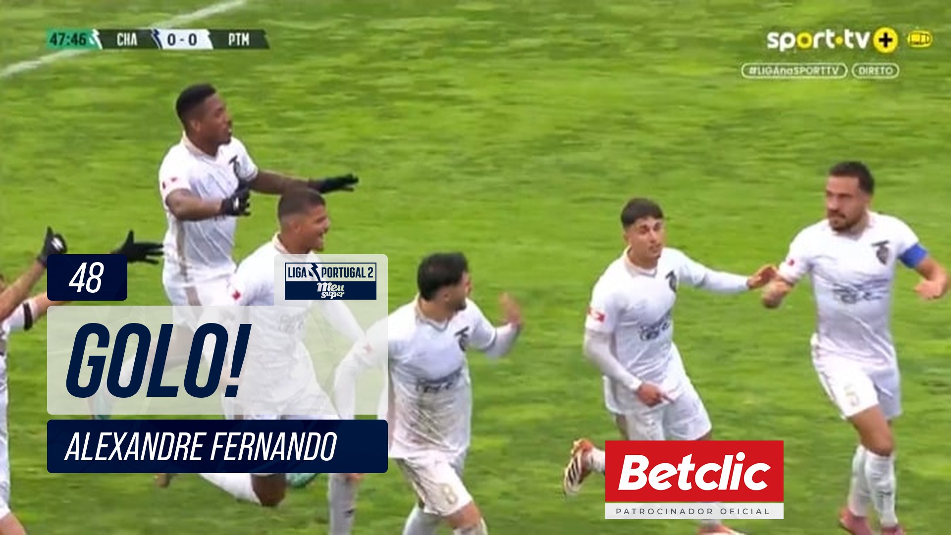 GOLO! Portimonense, Alexandre Fernando aos 48', Ch...