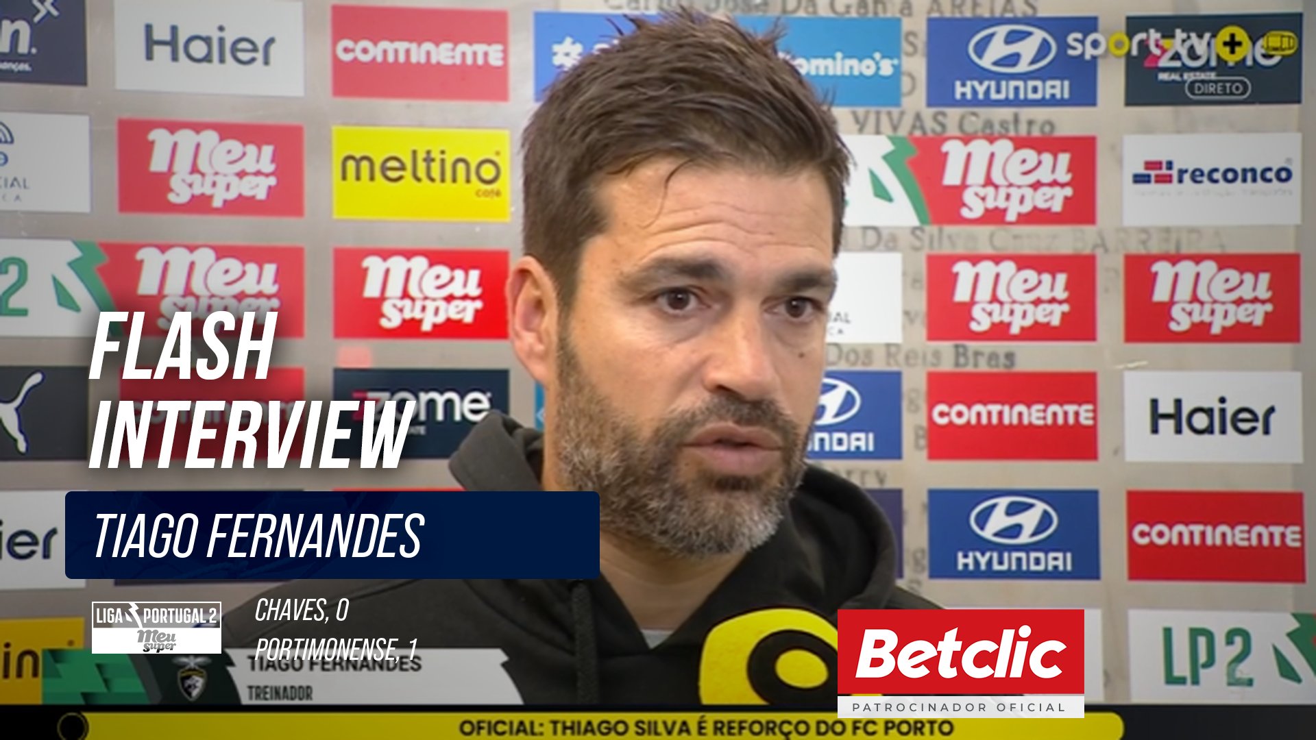 Flash Interview Tiago Fernandes (Portimonense)