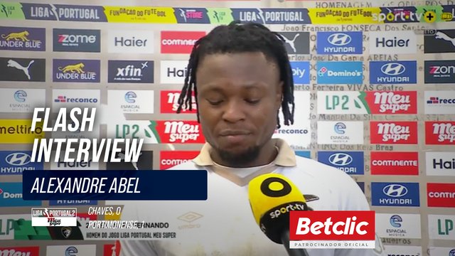 Flash Interview Alexandre Abel (Portimonense)
