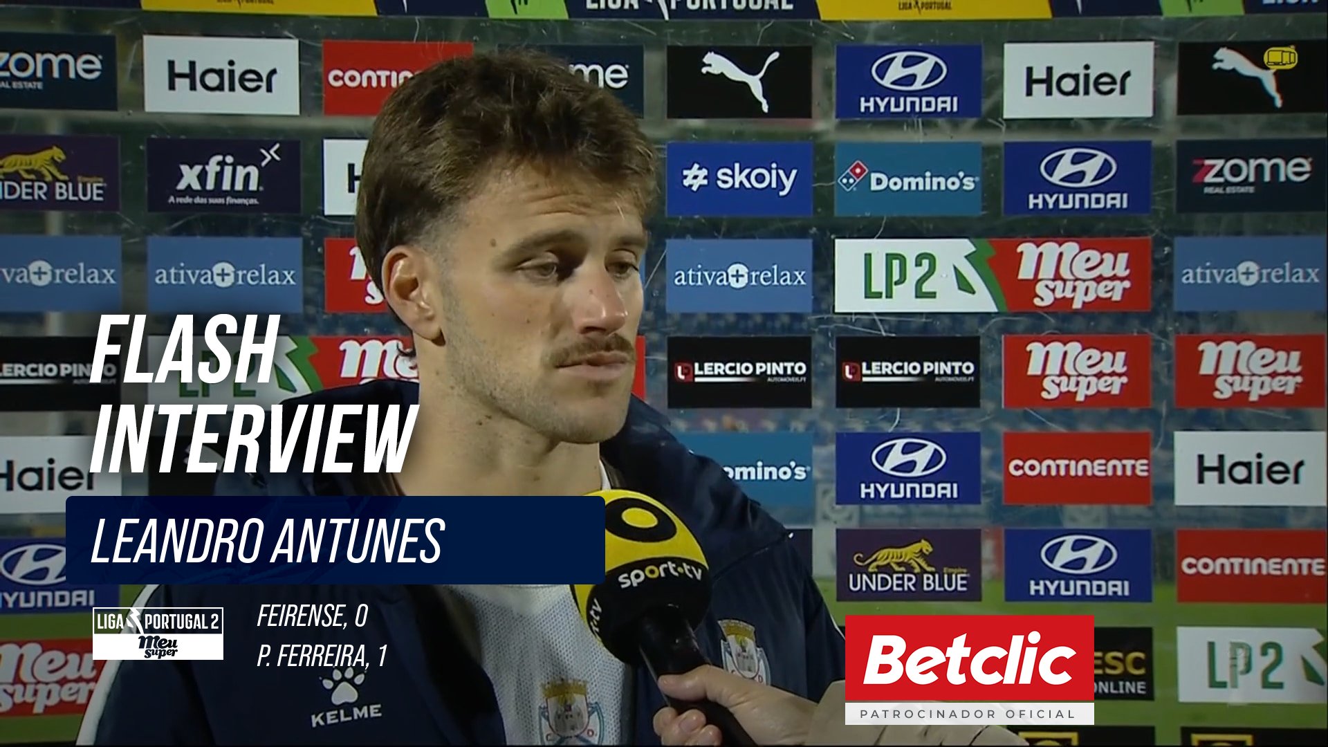 Flash Interview Leandro Antunes (Feirense)