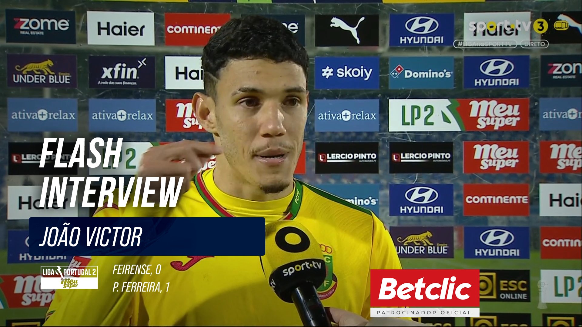 Flash Interview João Victor (P.Ferreira)