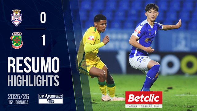 Liga Meu Super (15ª Jornada): Resumo Feirense 0-1 P. Ferreira
