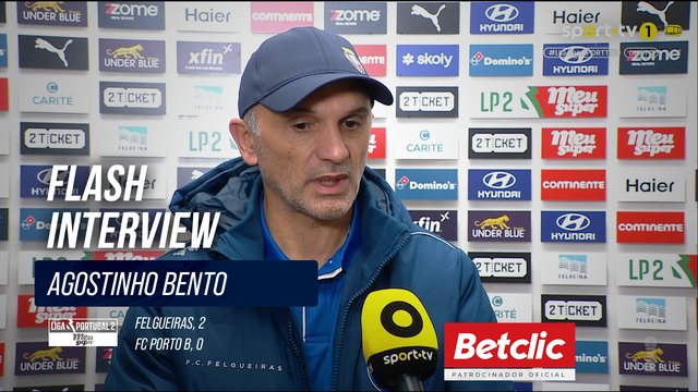 Flash Interview Agostinho Bento (Felgueiras)