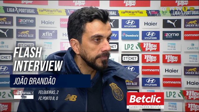 Flash Interview João Brandão (FC Porto B)