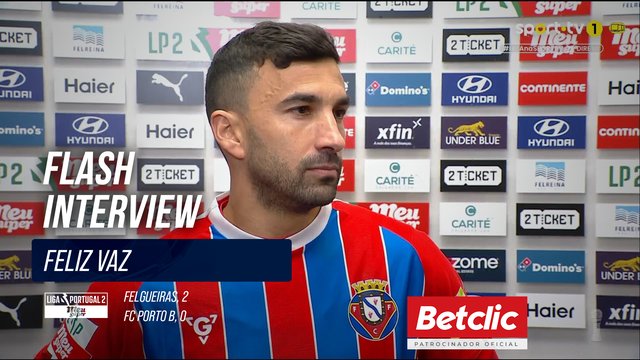 Flash Interview Feliz Vaz (Felgueiras)