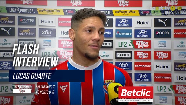 Flash Interview Lucas Duarte (Felgueiras)