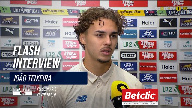 Flash Interview João Teixeira (FC Porto B)
