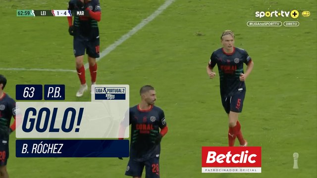 GOLO! Marítimo, B. Róchez (p.b.) aos 63', Leixões 1-4 Marítimo
