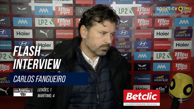 Flash Interview Carlos Fangueiro (Leixões)