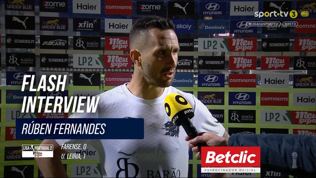 Flash Interview Rúben Fernandes (Farense)