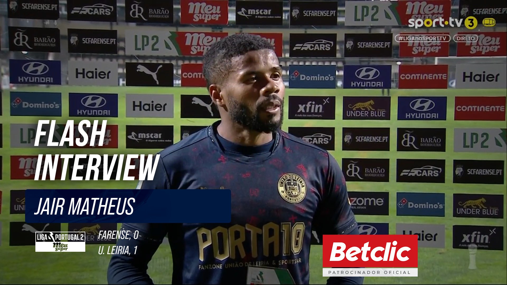 Flash Interview Jair Matheus (Leiria)