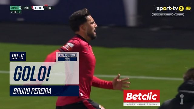 GOLO! Penafiel, Bruno Pereira aos 90'+6', Penafiel 1-0 Torreense