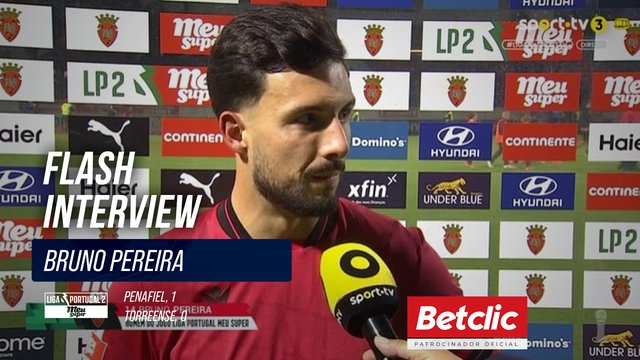 Flash Interview Bruno Pereira (Penafiel)