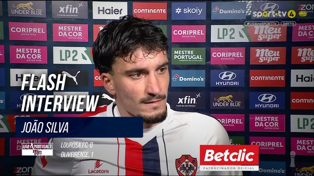Flash Interview João Silva (Oliveirense)