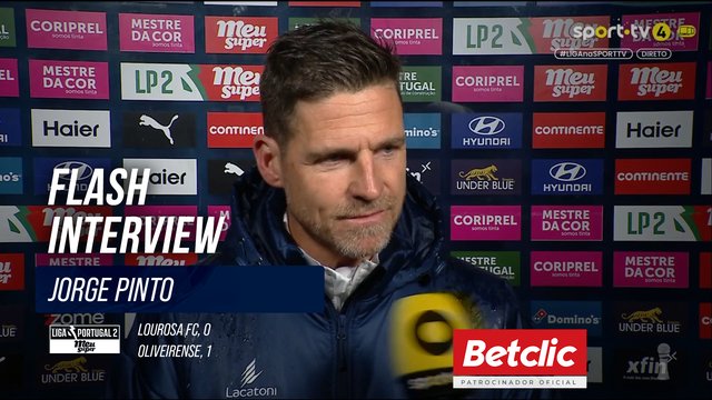 Flash Interview Jorge Pinto (Oliveirense)