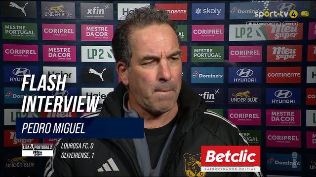 Flash Interview Pedro Miguel (Lourosa)