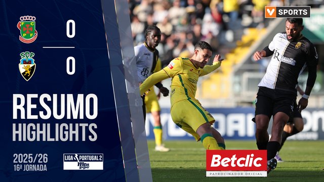 Liga Meu Super (16ª Jornada): Resumo P. Ferreira 0-0 Farense