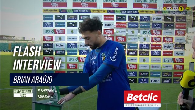 Flash Interview Brian Araújo (Farense)