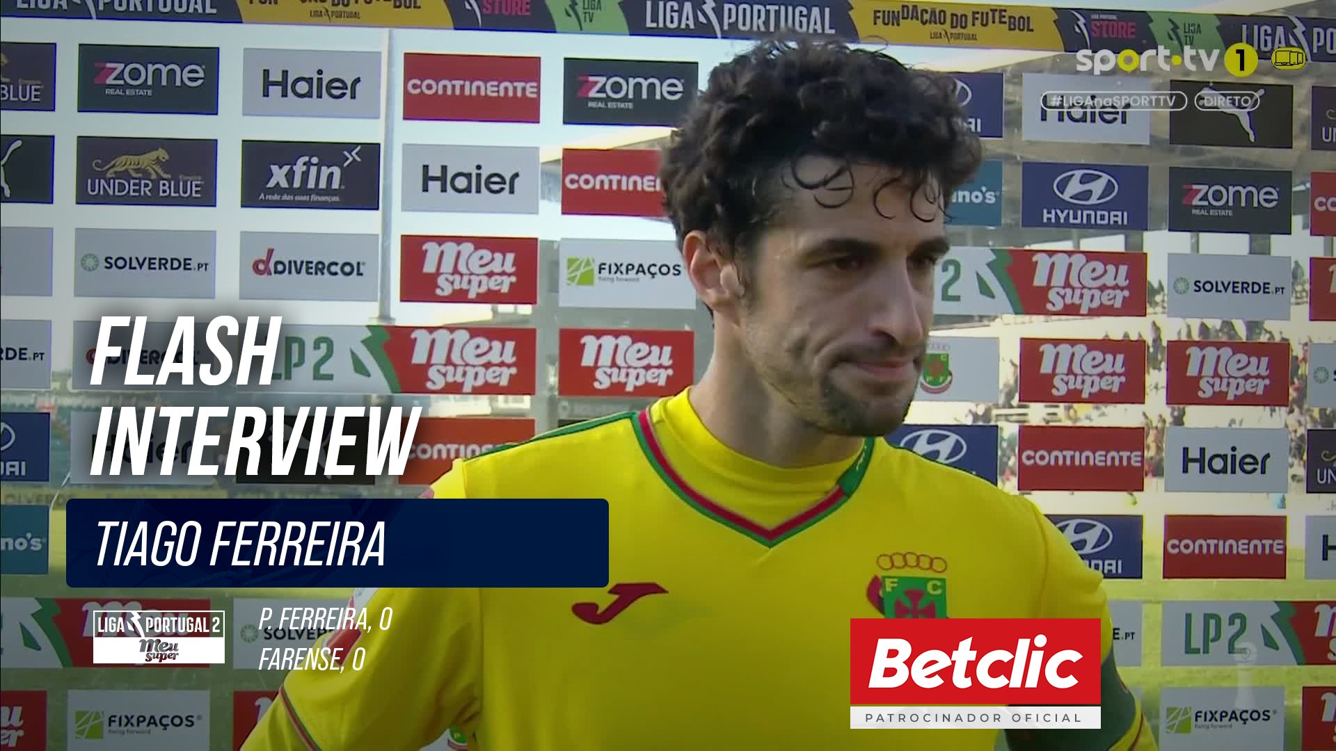 Flash Interview Tiago Ferreira (P. Ferreira)