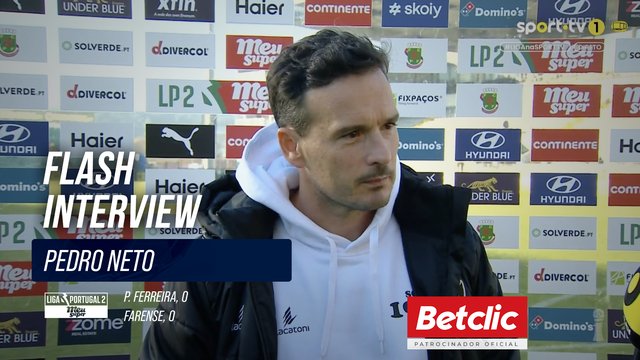 Flash Interview Pedro Neto (Farense)