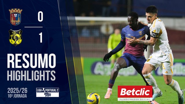 Liga Meu Super (16ª Jornada): Resumo SCU Torreense 0-1 L. Lourosa FC