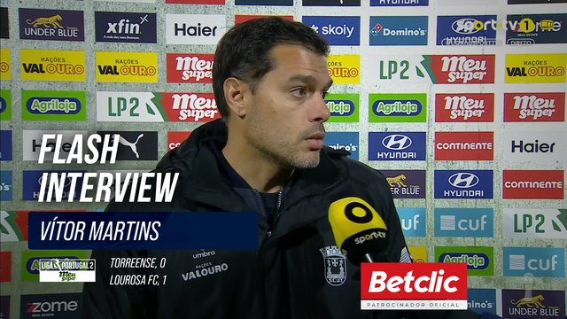 Flash Interview Vítor Martins (Torreense)