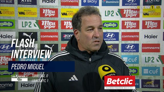 Flash Interview Pedro Miguel (Lourosa)