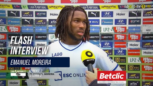 Flash Interview Emanuel Moreira (Feirense)