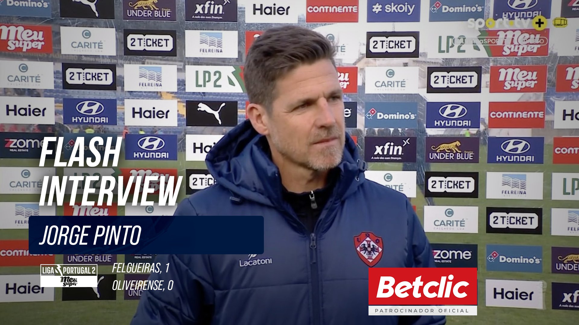 Flash Interview Jorge Pinto (Oliveirense)