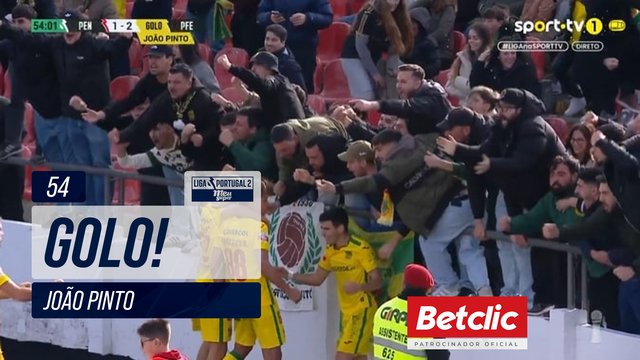 GOLO! P. Ferreira, João Pinto aos 54', Penafiel 1-2 P. Ferreira
