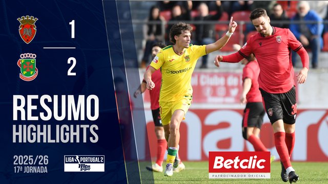 Liga Meu Super (17ª Jornada): Resumo Penafiel 1-2 P. Ferreira