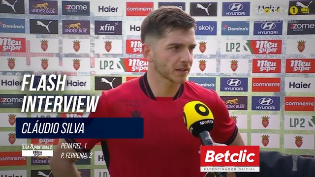 Flash Interview Cláudio Silva (Penafiel)
