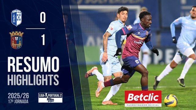 Liga Meu Super (17ª Jornada): Resumo FC Vizela 0-1 SCU Torreense