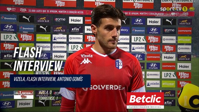 Vizela, Flash Interview, Antonio Gomís