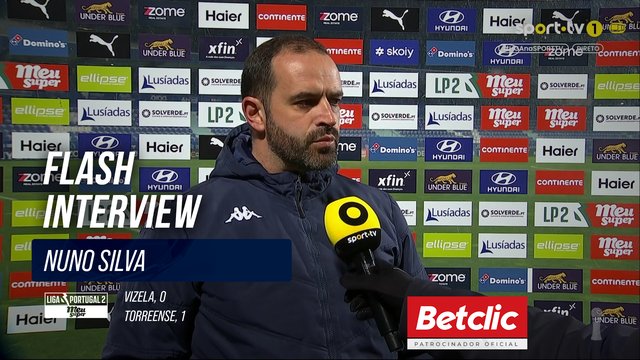 Flash Interview Nuno Silva (Vizela)