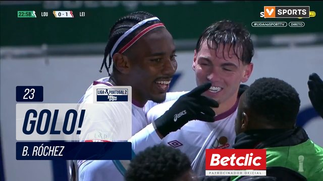 GOLO! Leixões, B. Róchez aos 23', Lourosa FC 0-1 Leixões
