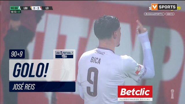 GOLO! Leixões, José Reis aos 90'+9', Lourosa FC 2-2 Leixões