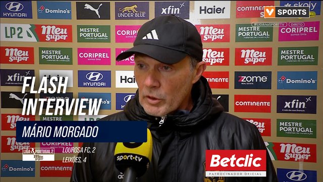 Flash Interview Mário Morgado (Lourosa)