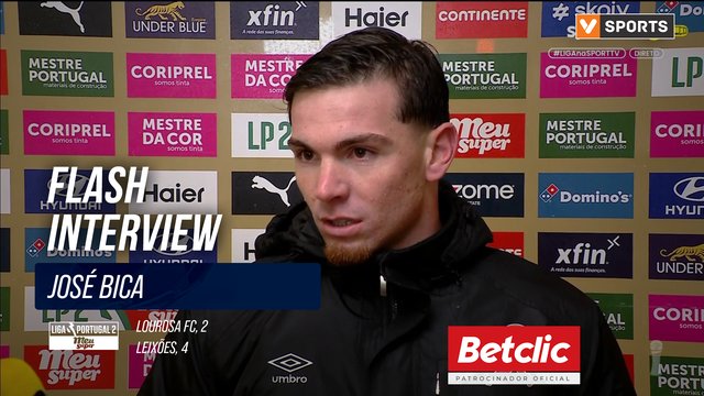 Flash Interview José Bica (Leixões)
