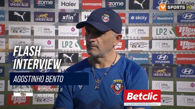 Flash Interview Agostinho Bento (Felgueiras)