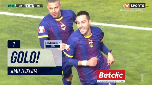 GOLO! Chaves, João Teixeira aos 1', Chaves 1-0 Marítimo