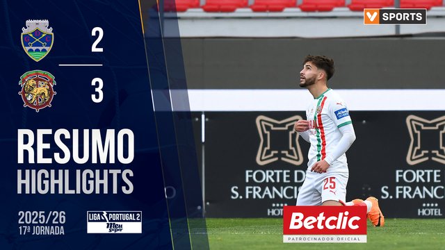 Liga Meu Super (17ª Jornada): Resumo Chaves 2-3 Marítimo