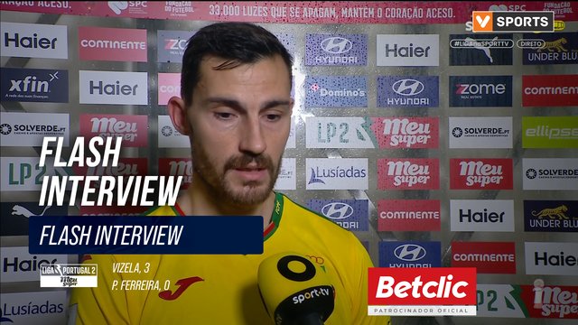 Flash Interview: Rafael Vieira (Paços de Ferreira)